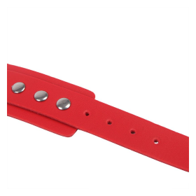 SUBBLIME - 953706 ESPOSAS CON CINTURÓN BONDAGE ROJO TALLA ÚNICA